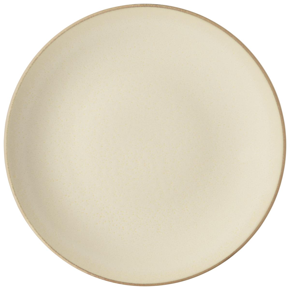 Kombiservice Ossia Keramik 4 Personen Geschirr Set - Sandfarben, Basics, Keramik - Mäser