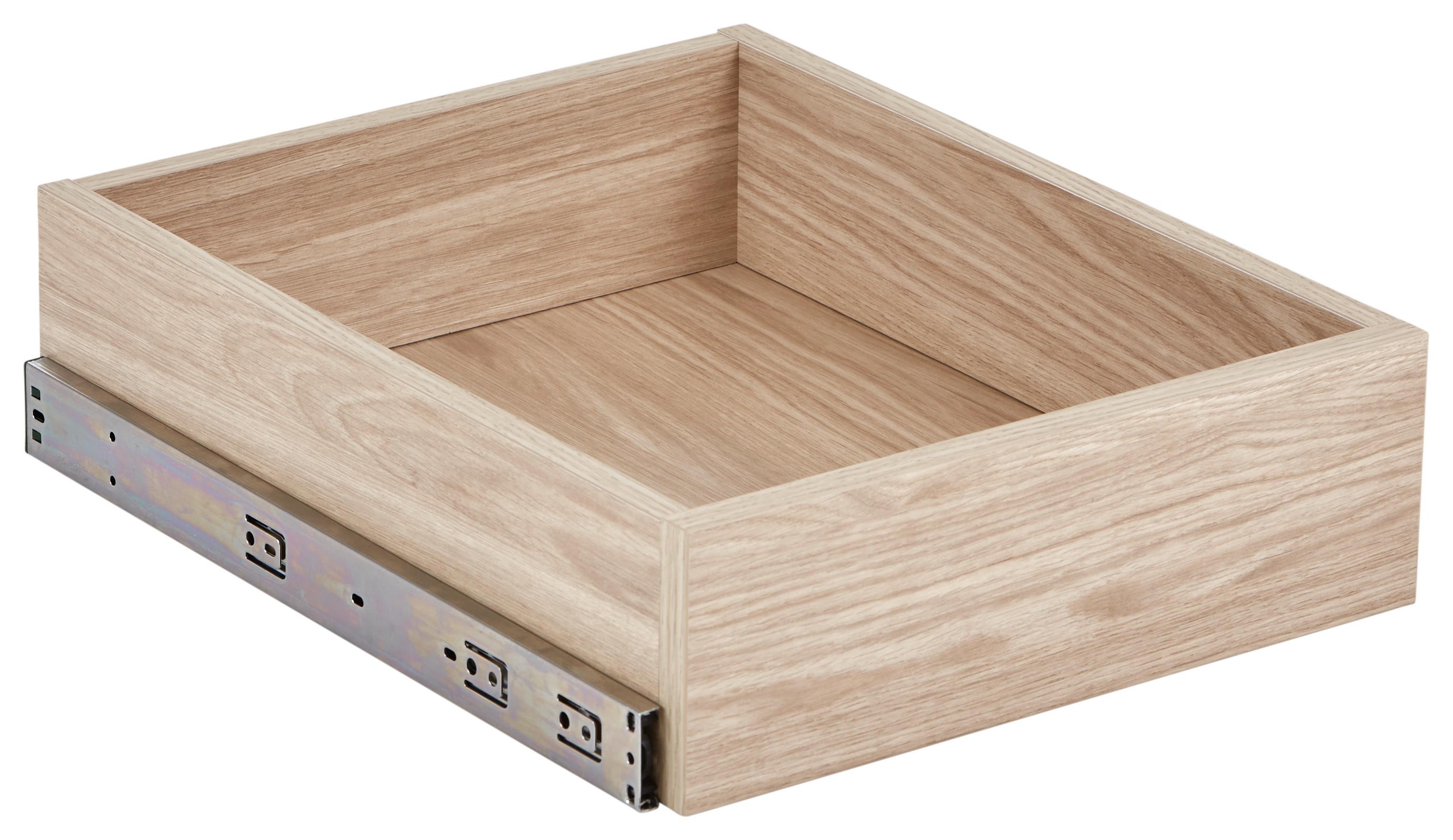 ZÁSUVKA UNIT - barvy dubu, Moderní, kompozitní dřevo (42,4cm) - Ondega