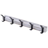 Hakenleiste Lina 2 - Weiß, MODERN, Holz (40/6,9/6,4cm)