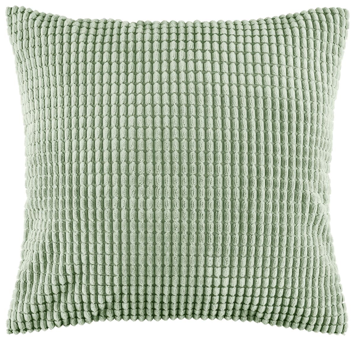 Díszpárna Halina Kb. 45/45cm - mentazöld, Modern, textil (45/45cm) - Luca Bessoni