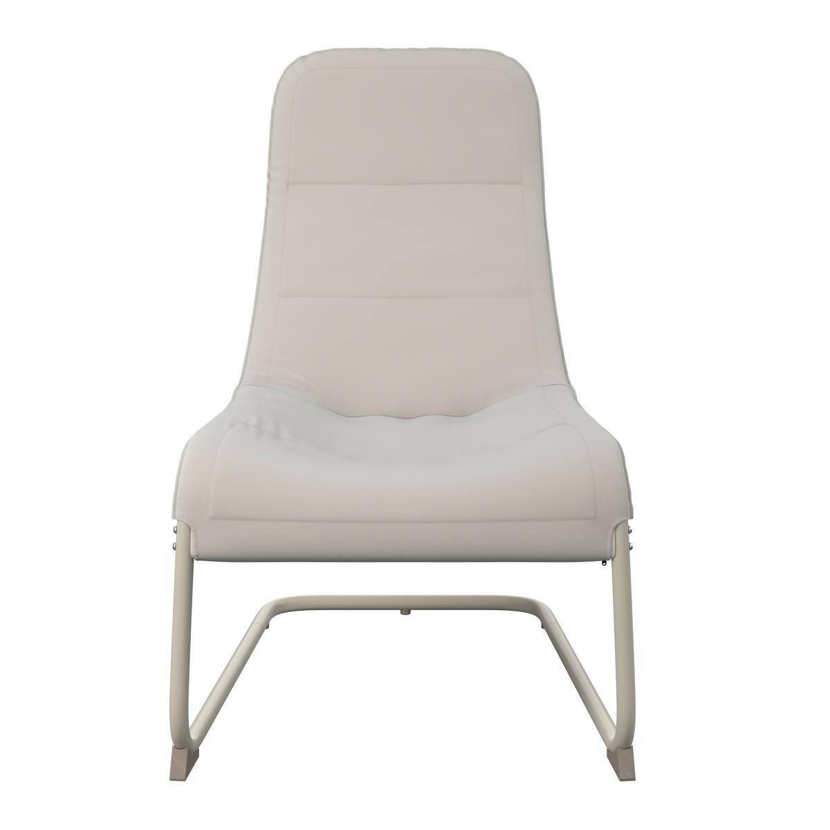 Dining-loungeset San Jose - Beige/Weiß, MODERN, Textil/Metall (67,5/45/106,5/45cm) - Beldano