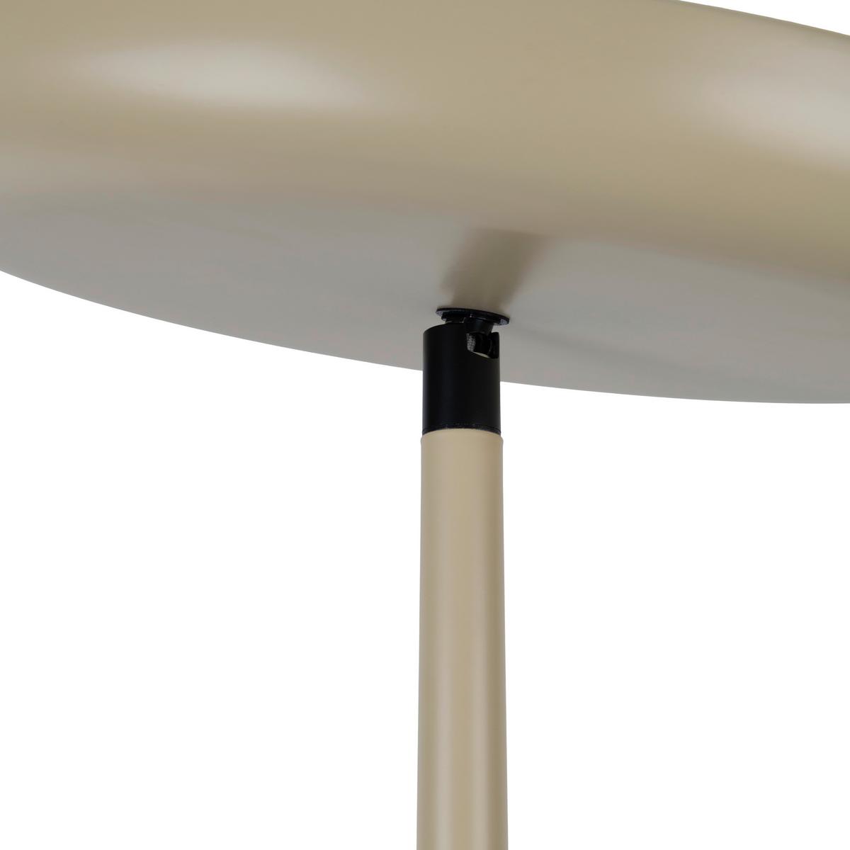 Led-stehleuchte Inkl. Drehdimmer - Beige, Design, Metall (26/26/180cm) - Näve