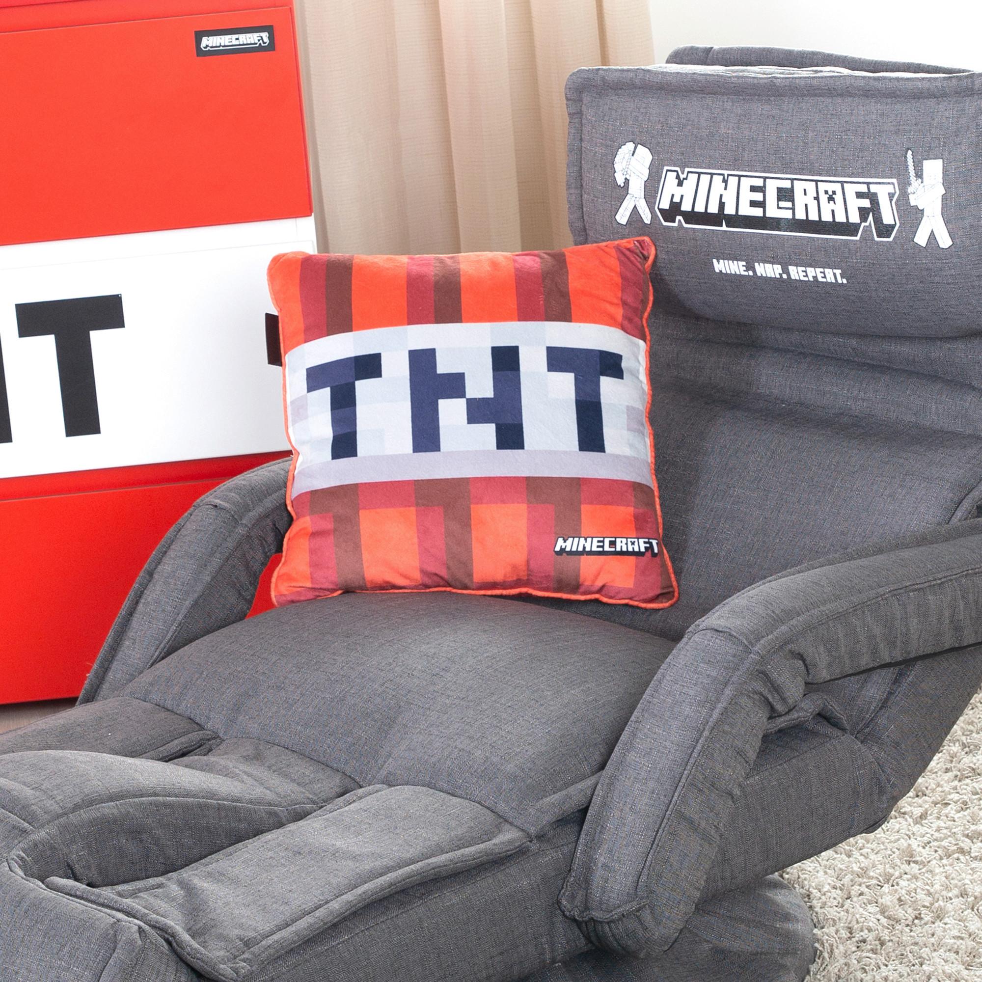 Zierkissen Minecraft Tnt - Rot, Textil (38/38cm)