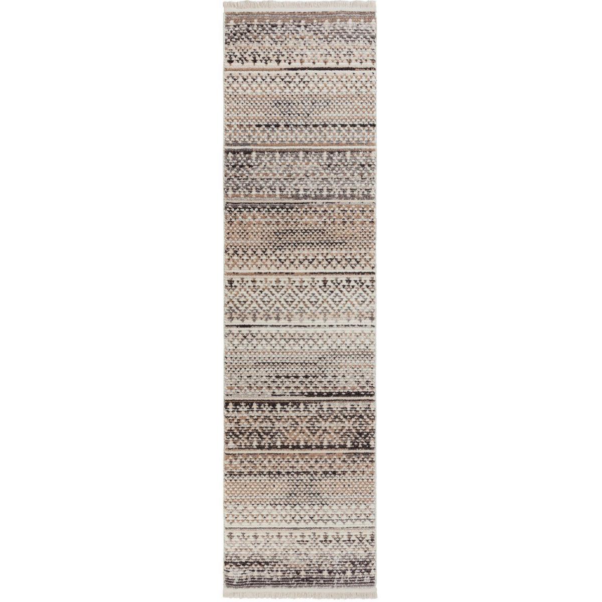 Läufer Camino Natural 66x300 - Beige, Basics, Textil (66/300cm)