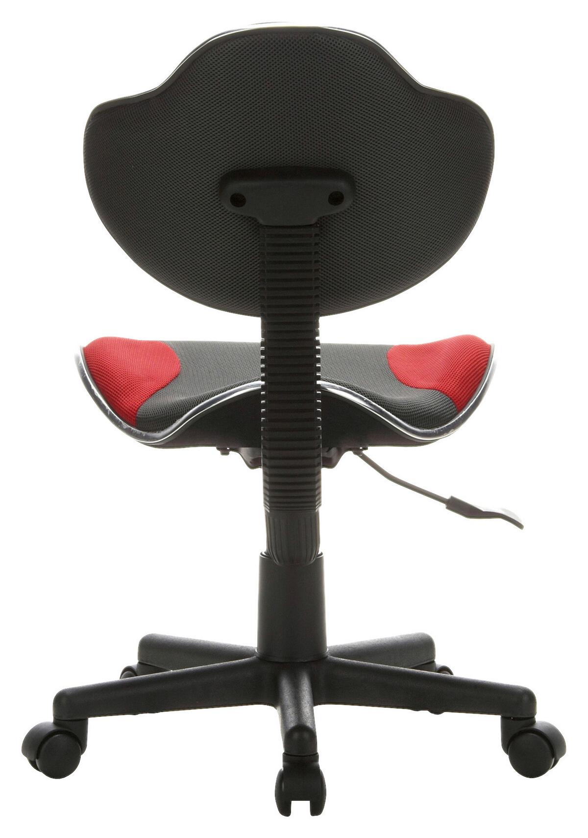 Jugenddrehstuhl Kiddy Gti 2 Rot/grau - Rot/Grau, Basics, Kunststoff (45/86-101/42cm) - MID.YOU