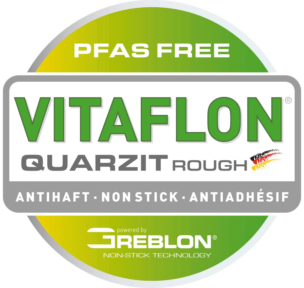 Pfanne Titanium Granitadvanced Aluminiumguss, Schwarz - Schwarz, Basics, Metall (20cm) - GSW