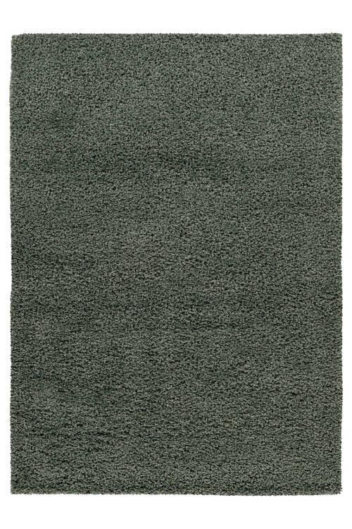 Hochflorteppich My Twist 215 - Jadegrün, Basics, Textil (40/60cm) - Obsession