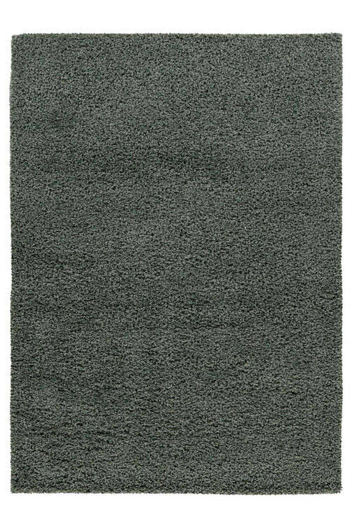 Hochflorteppich My Twist 215 - Jadegrün, Basics, Textil (40/60cm) - Obsession