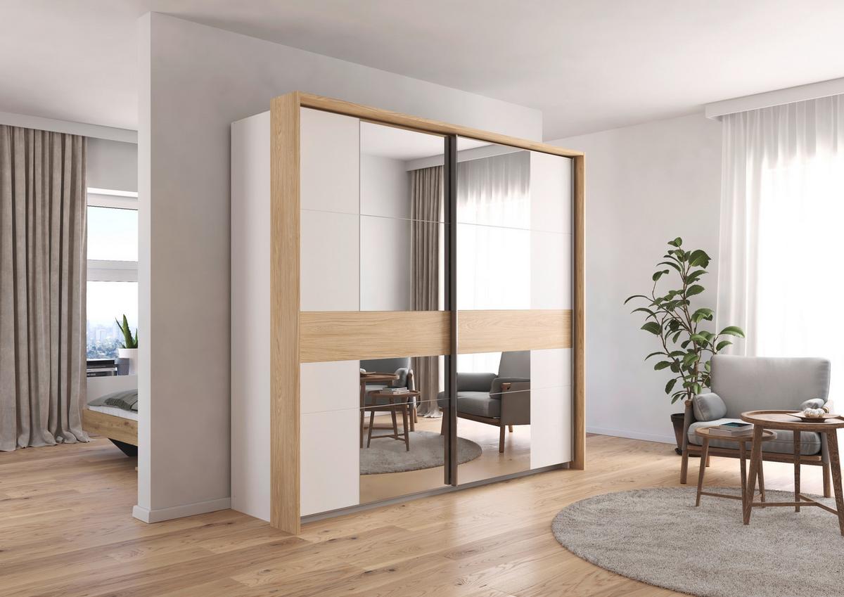 Passepartoutrahmen Calisto - Eichefarben, KONVENTIONELL, Holzwerkstoff (233/214/23cm) - James Wood