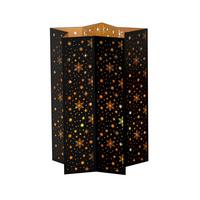 Teamécsetartó Natanael - fekete/aranyszínű, Konventionell, fém (23/23/29cm) - Luca Bessoni