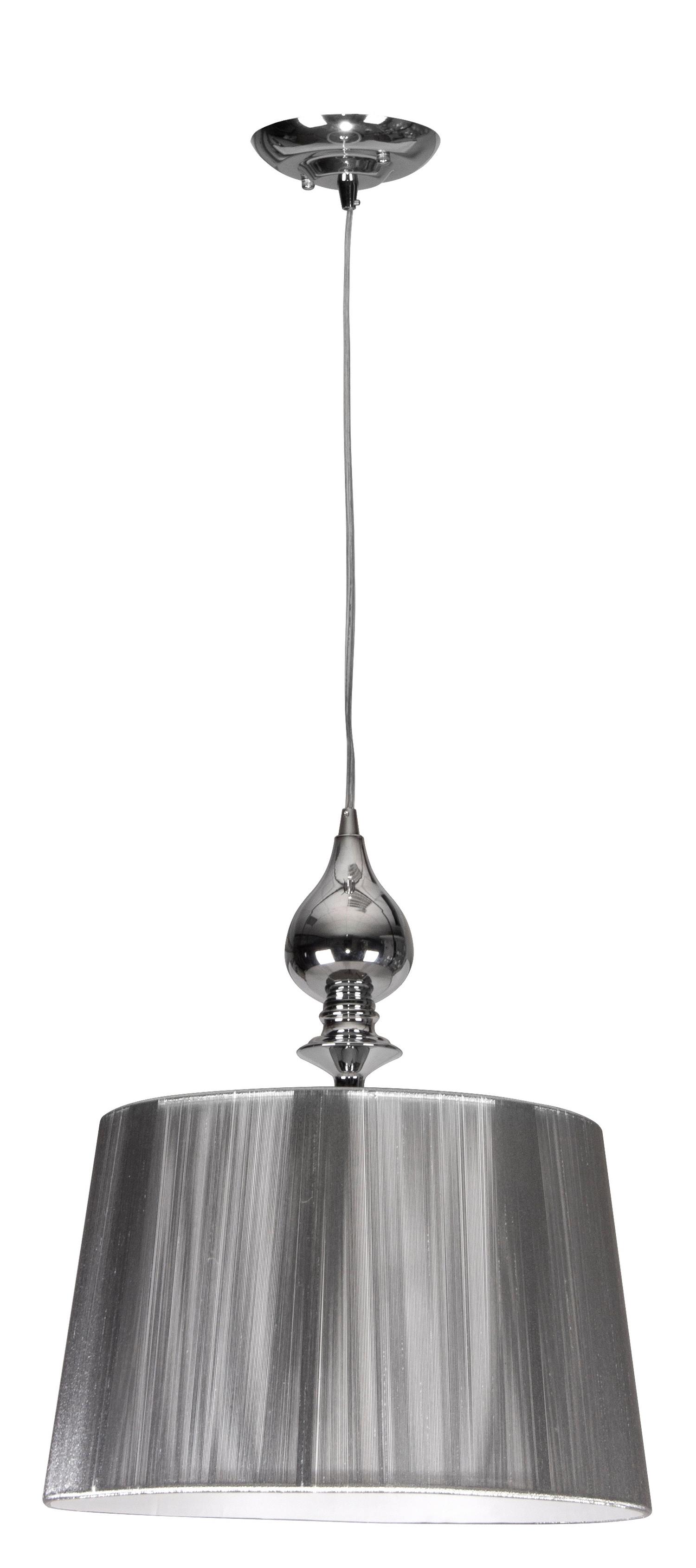 Hängeleuchte 31-07155 - Silberfarben, Design, Metall (35/35/120cm)