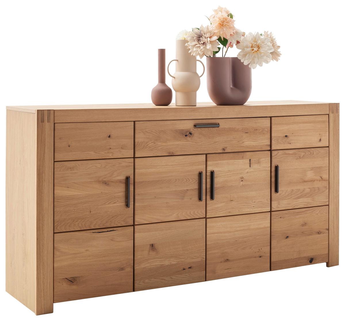 Sideboard Prag - Eichefarben, Design, Holz/Holzwerkstoff (177/91/44cm) - Livetastic