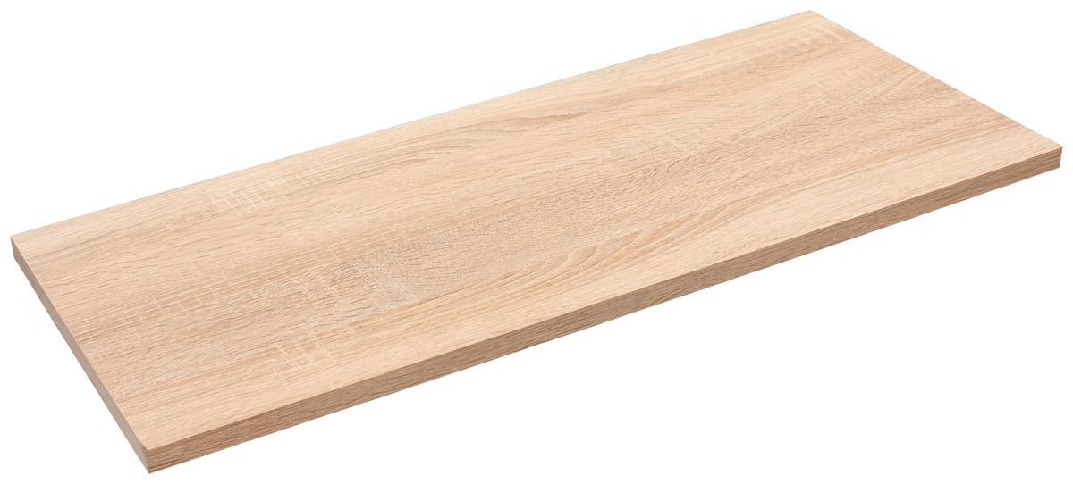 NÁSTĚNNÁ POLICE SKATE 80/30 - Sonoma dub, Moderní, kompozitní dřevo (80/1,8/30cm)