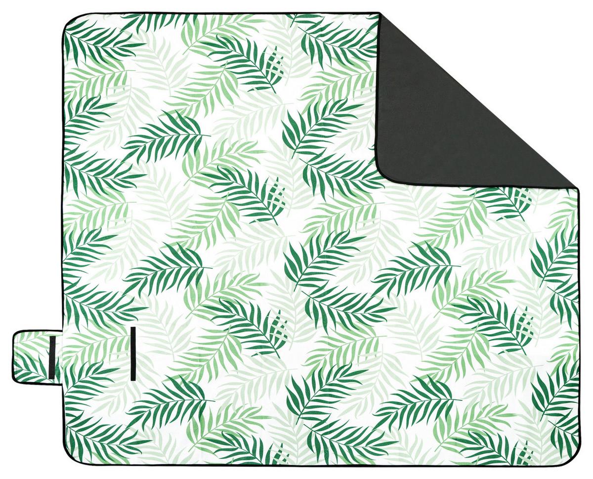 Picknickdecke Betty - Grün, MODERN, Textil (200/200cm) - Luca Bessoni