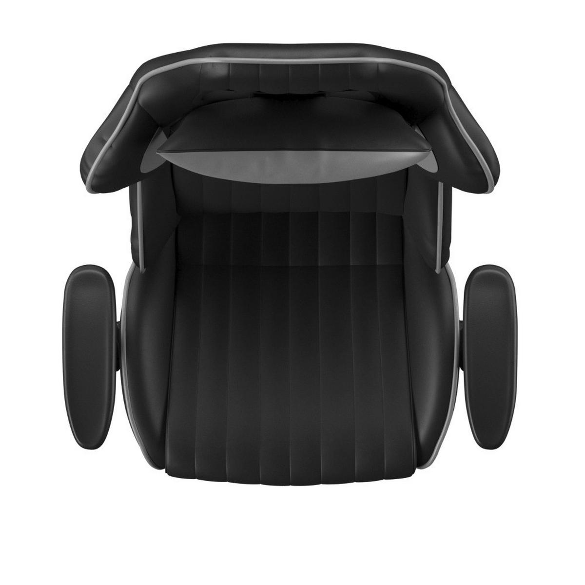 Drehstuhl Senna Grau/Schwarz B: 70 cm - Schwarz/Grau, Design, Kunststoff/Metall (70/135/111cm) - MID.YOU