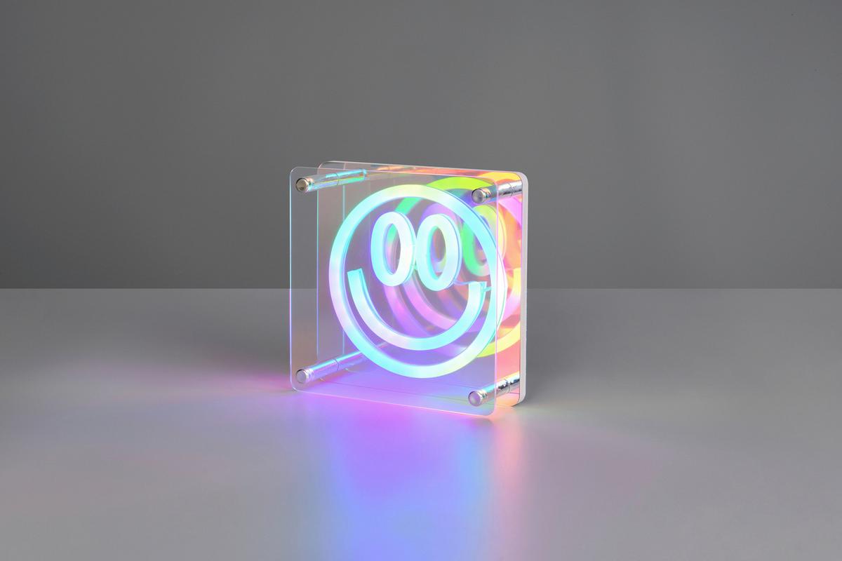 DEKORAČNÍ LED SVÍTIDLO HELGA - průhledné, Moderní, kov/plast (14,5/14,5/5cm) - Mömax