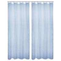 Schlaufenvorhang Nessi - Blau, Basics, Textil (135/245cm)