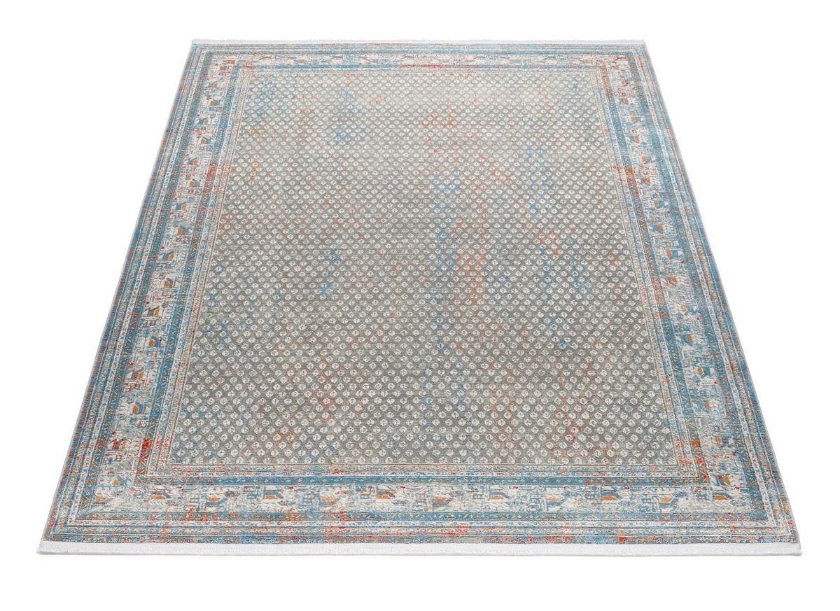 WEBTEPPICH MONZA - Multicolor/Grau, KONVENTIONELL, Textil (120/180cm) - Dieter Knoll