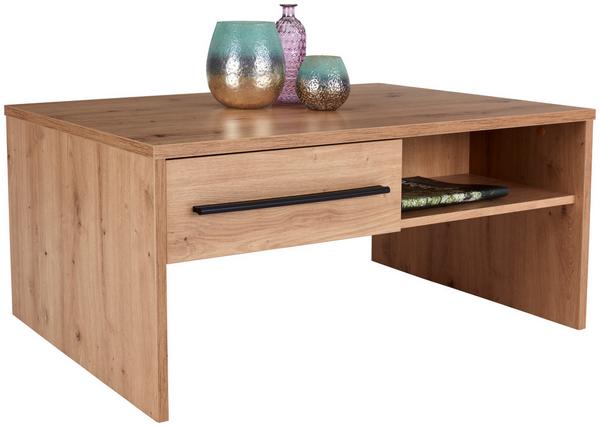 Toller Couchtisch mit Schubladen und Ablagefächern