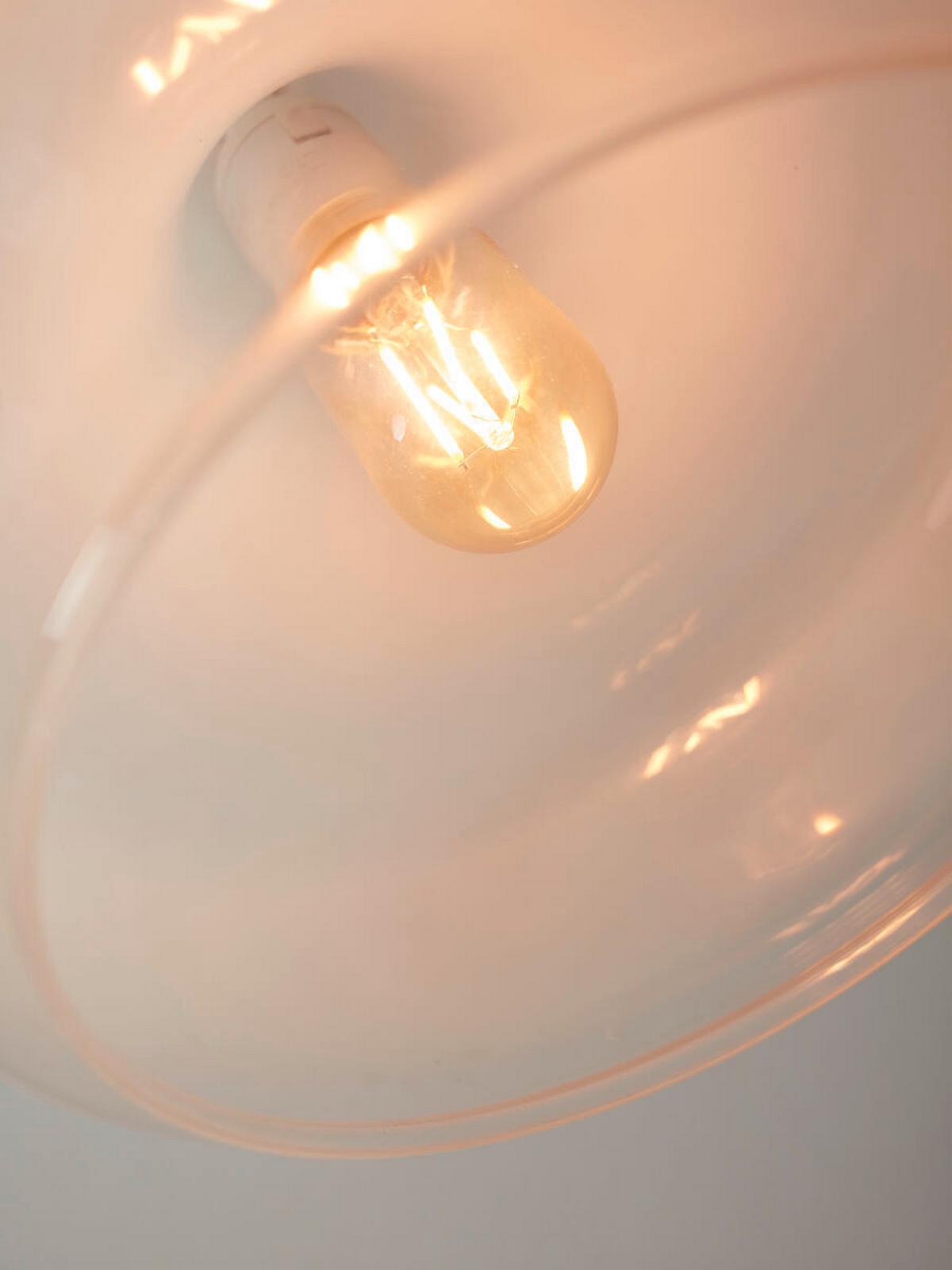 Hängeleuchte Reykjavik - Weiß, Trend, Glas (25/25cm) - It's about Romi