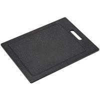 Schneidebrett Delara - Schwarz, Basics, Kunststoff (36,5/27,6/0,8cm) - James Wood