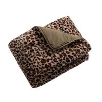 BETTDECKE LEON - Schwarz/Braun, ROMANTIK / LANDHAUS, Textil (140/200cm) - James Wood