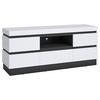 TV-Element Campania Anthrazit, Weiß B: 160,8 cm - Anthrazit/Weiß, Trend, Holzwerkstoff (160,8/68/45cm)