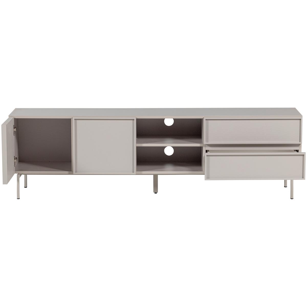 LOWBOARD Tours Sandfarben B: 180cm - Sandfarben, Design, Holzwerkstoff (180/51/42cm) - Livetastic