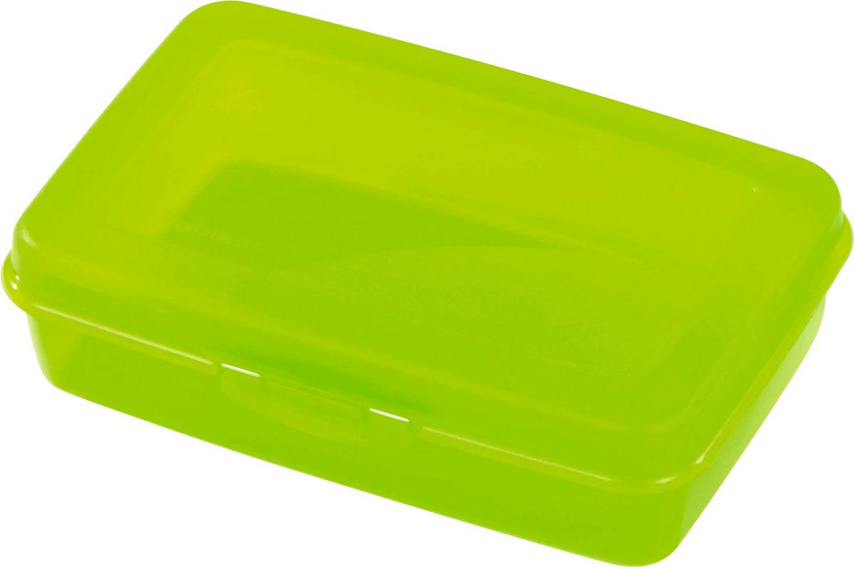 Jausenbox In Verschiedenen Farben Ca. 19/12,8/5 Cm - Blau/Klar, KONVENTIONELL, Kunststoff (19/12,8/5cm)