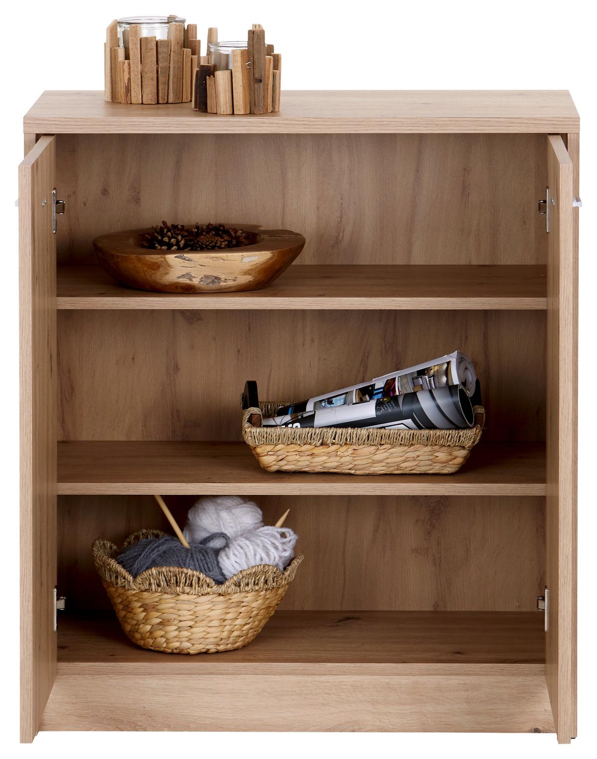 Kommode B: 74 cm 4-You New Eiche Artisan Dekor - Eiche Artisan, MODERN, Holzwerkstoff (74/85,4/34,6cm)