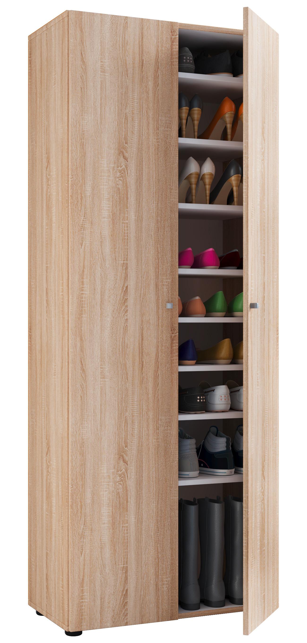 Schuhschrank Vandol Eiche Dekor B: 71 cm