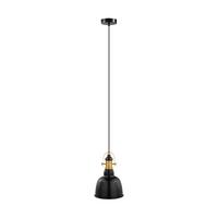 Hängeleuchte 49693_gilwell - Schwarz, KONVENTIONELL, Metall (18,5/110cm) - Eglo