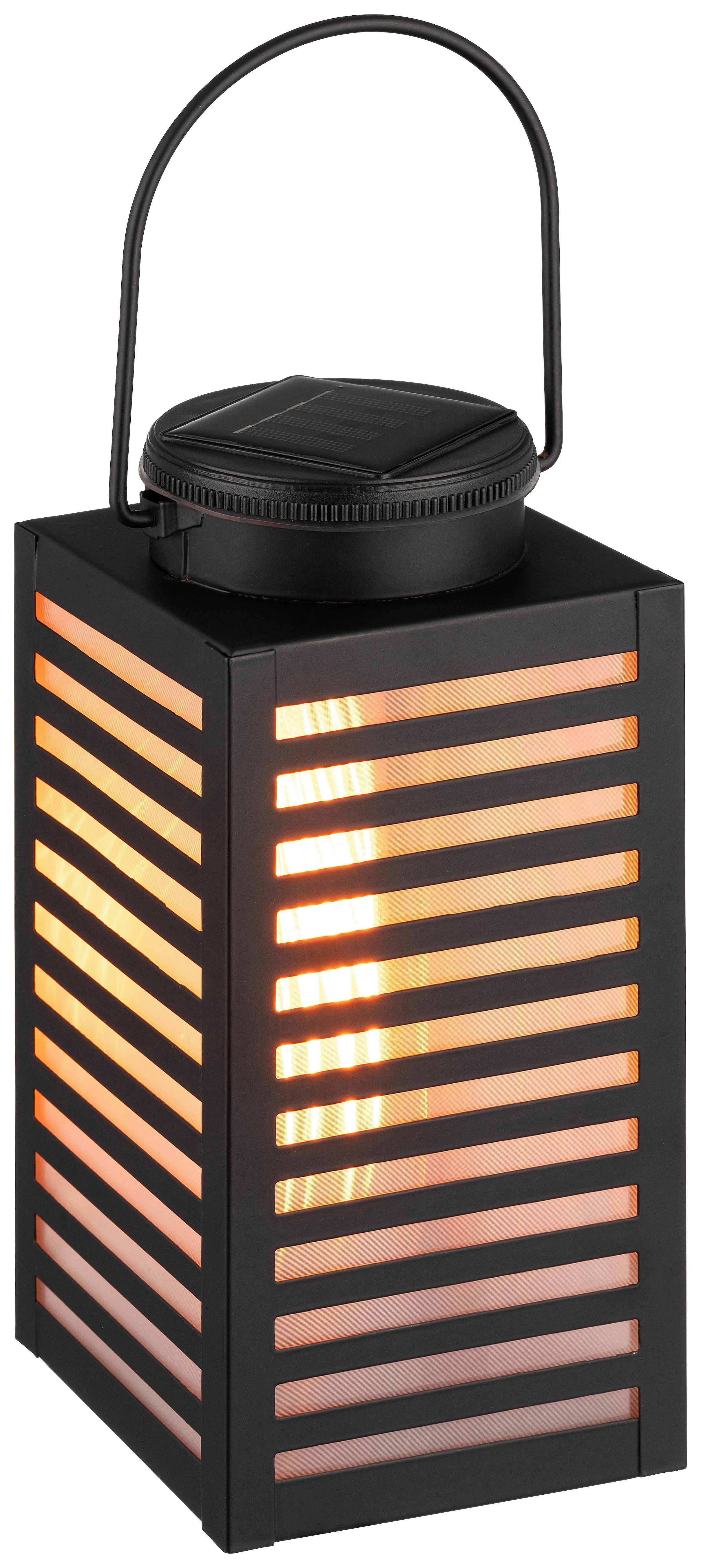 Solarleuchte, 2700k Doreen - Schwarz, Basics, Kunststoff/Metall (10/22-30/10cm) - Homezone