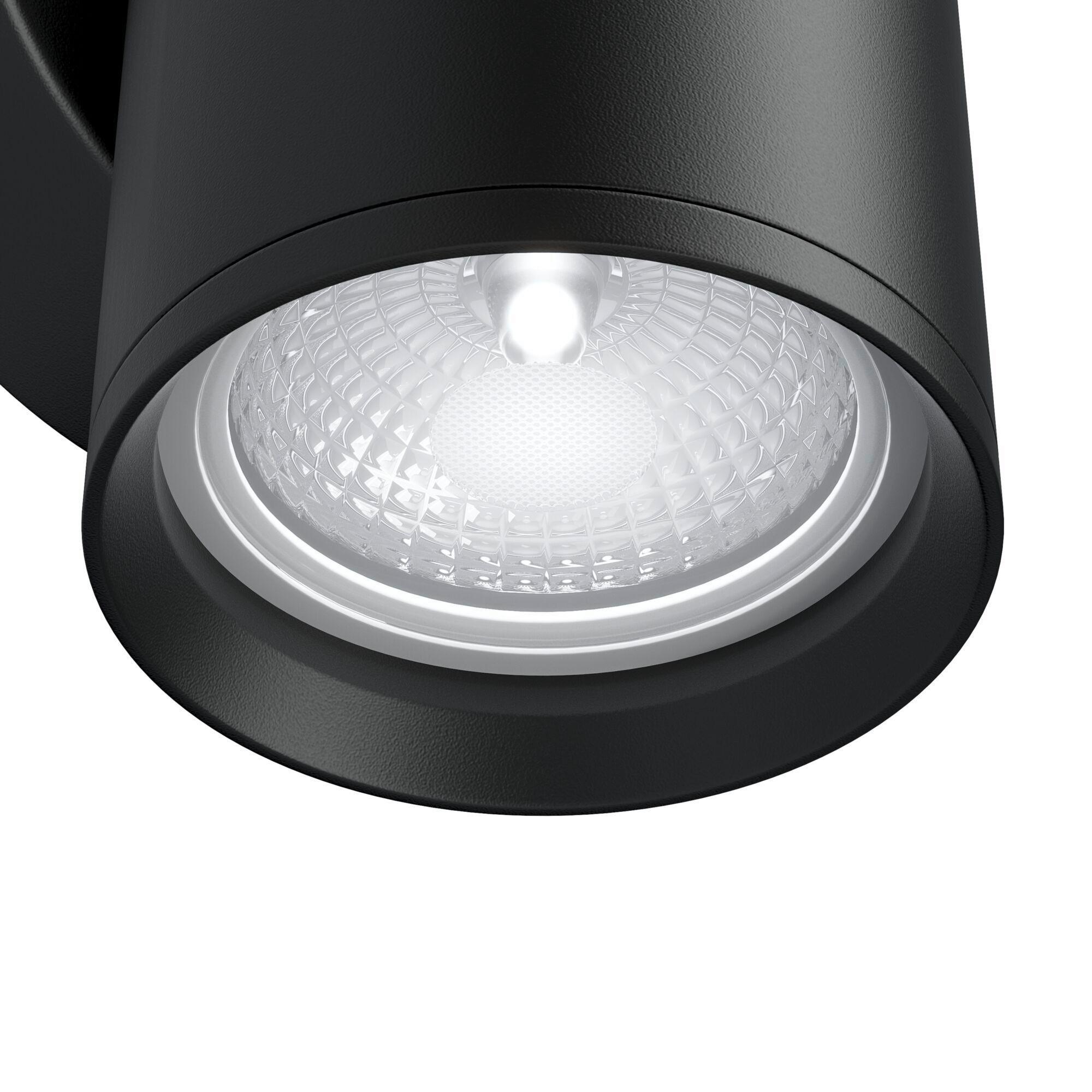 Wandleuchte Focus S - Schwarz, Trend, Metall (10/5,2/6,8cm) - MAYTONI