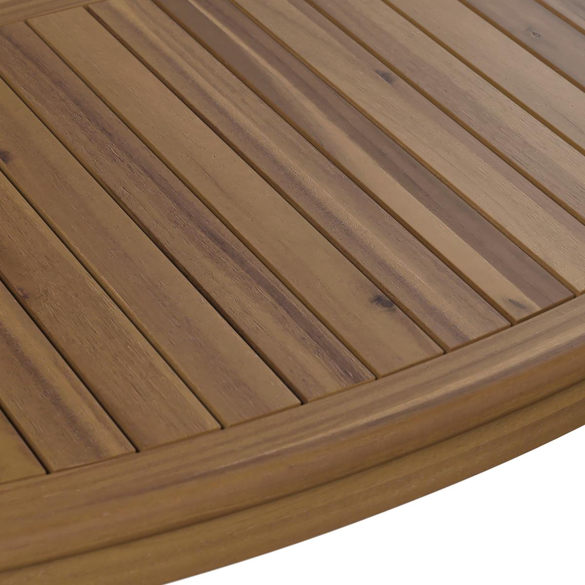 TERASOVÁ SEDACIA SÚPRAVA BELAYA - sivá/biela, Modern, kov/drevo (244/205cm) - Bessagi Garden