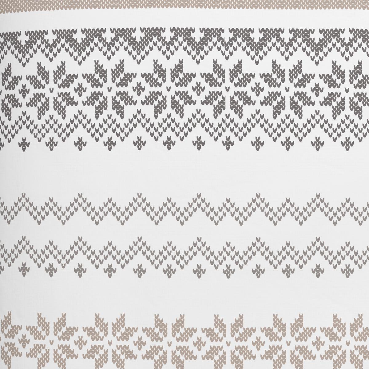 POVLEČENÍ SNOW ROSE - šedá/bílá, textil (140/200cm) - Mömax
