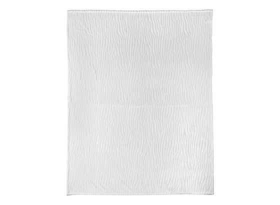 Decke Milo - Weiß, ROMANTIK / LANDHAUS, Textil (180/220cm) - James Wood Decke Milo - Weiß, ROMANTIK / LANDHAUS, Textil (180/220cm) - James Wood