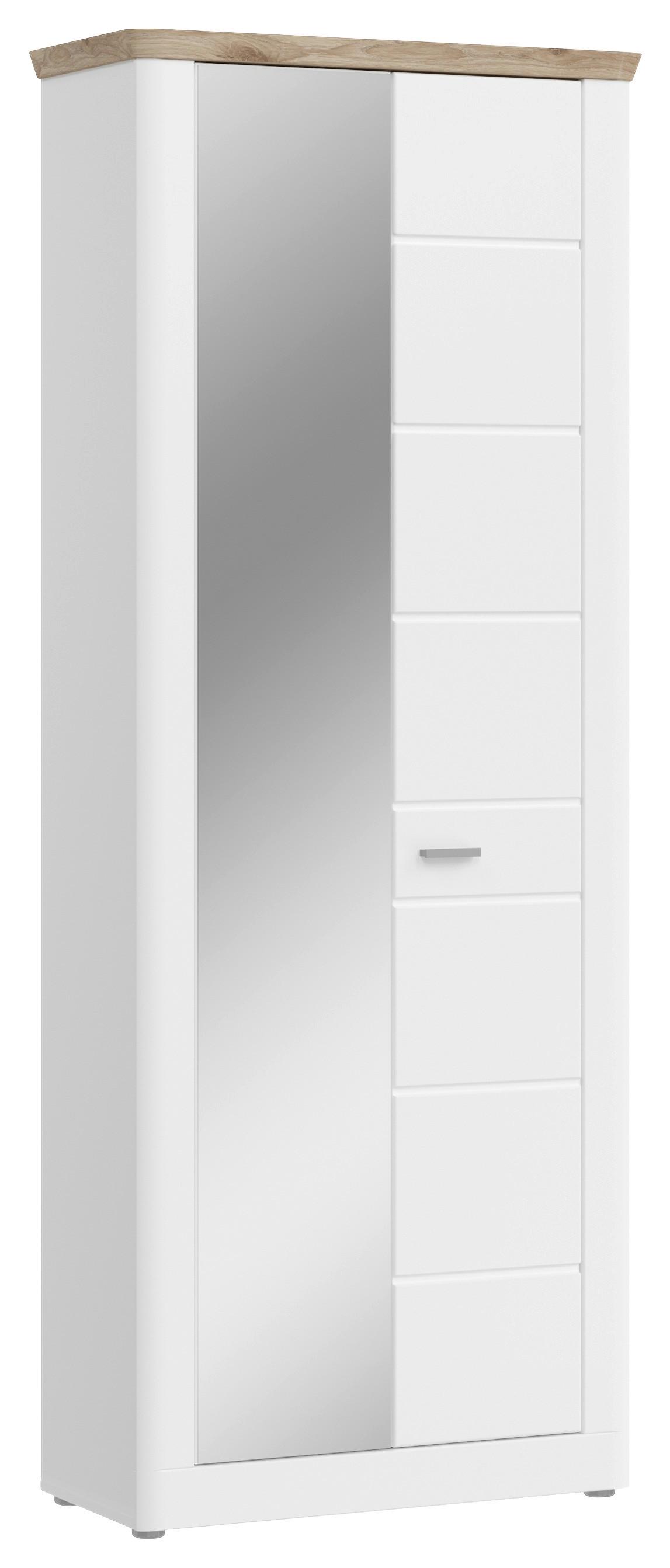 Garderobenschrank Michigan Mit Spiegel B: 79 cm