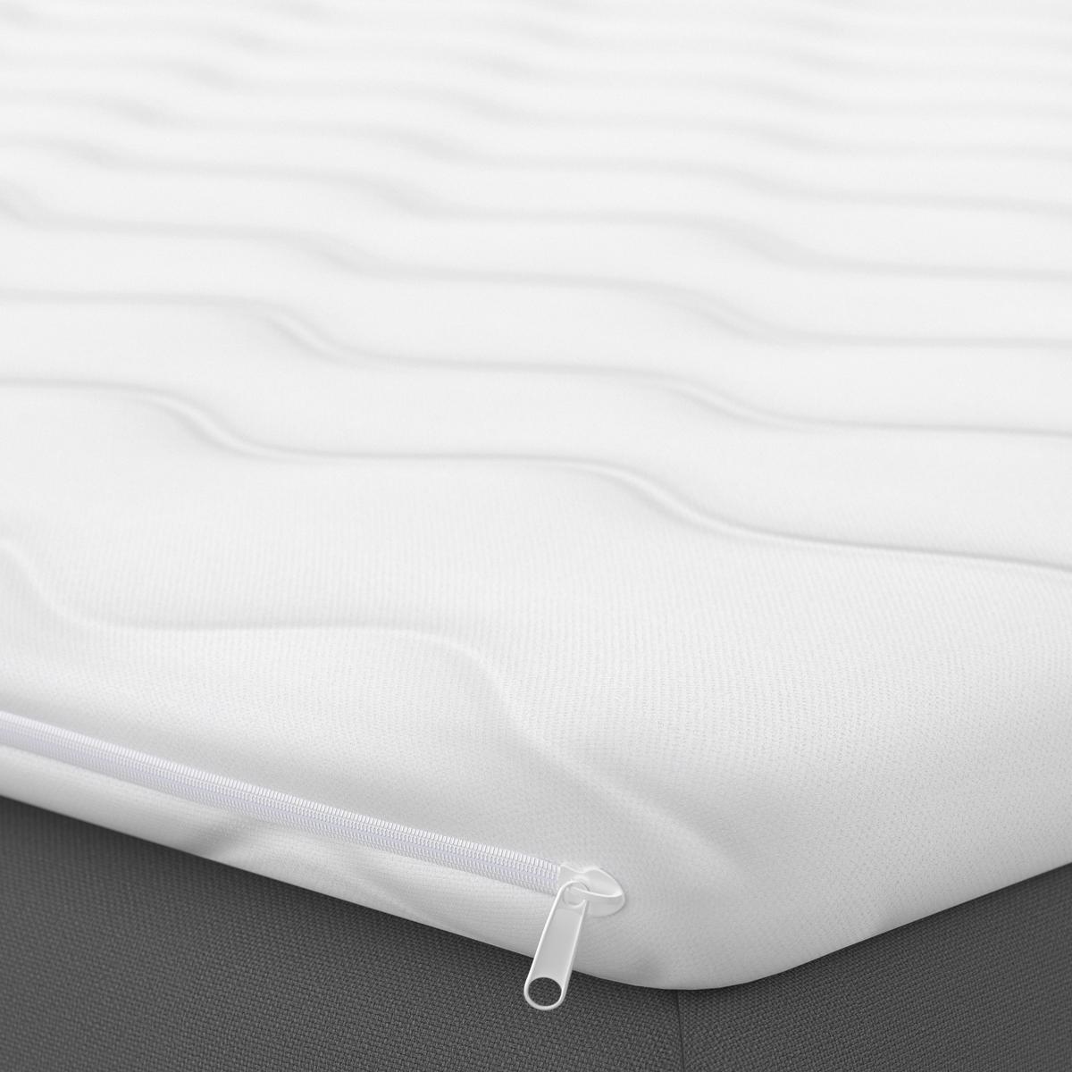 Boxspringová posteľ LUCY 180x200, sivá - sivá/antracitová, Modern, drevo/kompozitné drevo (180/200cm) - Bessagi Home