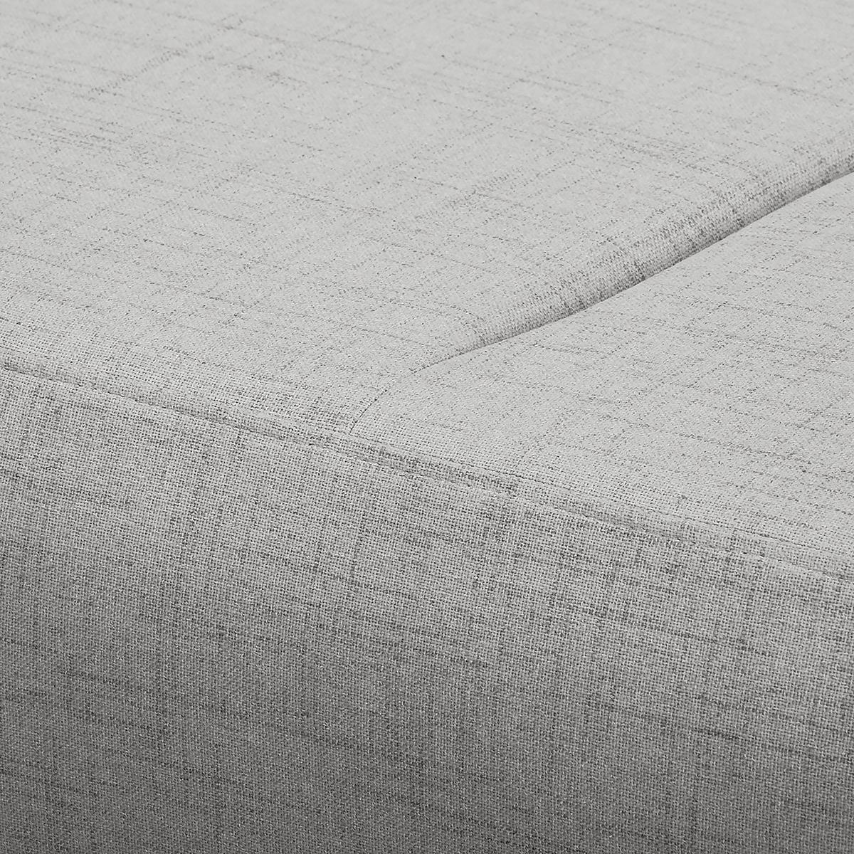 Ecksofa Bella Grau S: 257x174 cm - Wengefarben/Grau, Design, Textil (257/174cm) - Livetastic