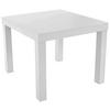 KONFERENČNÝ STOLÍK NORA - biela, Modern, kompozitné drevo (55/42/55cm) - Based