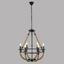 Hängeleuchte Linda - Schwarz/Braun, MODERN, Weitere Naturmaterialien/Metall (60/158cm) Hängeleuchte Linda - Schwarz/Braun, MODERN, Weitere Naturmaterialien/Metall (60/158cm)