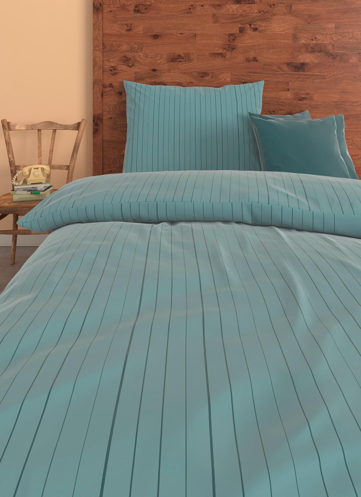BETTWÄSCHE GERDA - Grün, ROMANTIK / LANDHAUS, Textil - James Wood