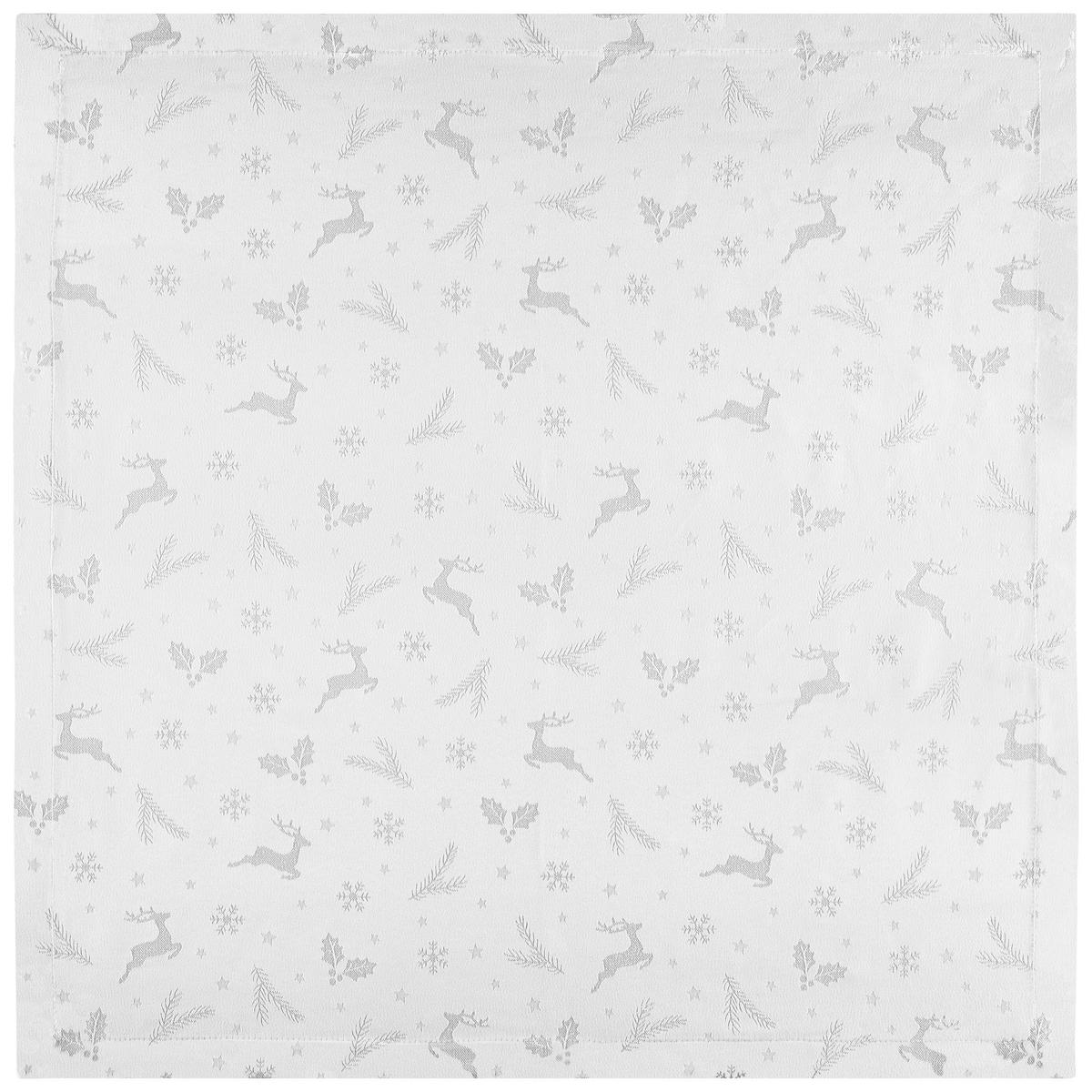 Tischdecke Lappland - Weiß, ROMANTIK / LANDHAUS, Textil (85/85cm) - James Wood