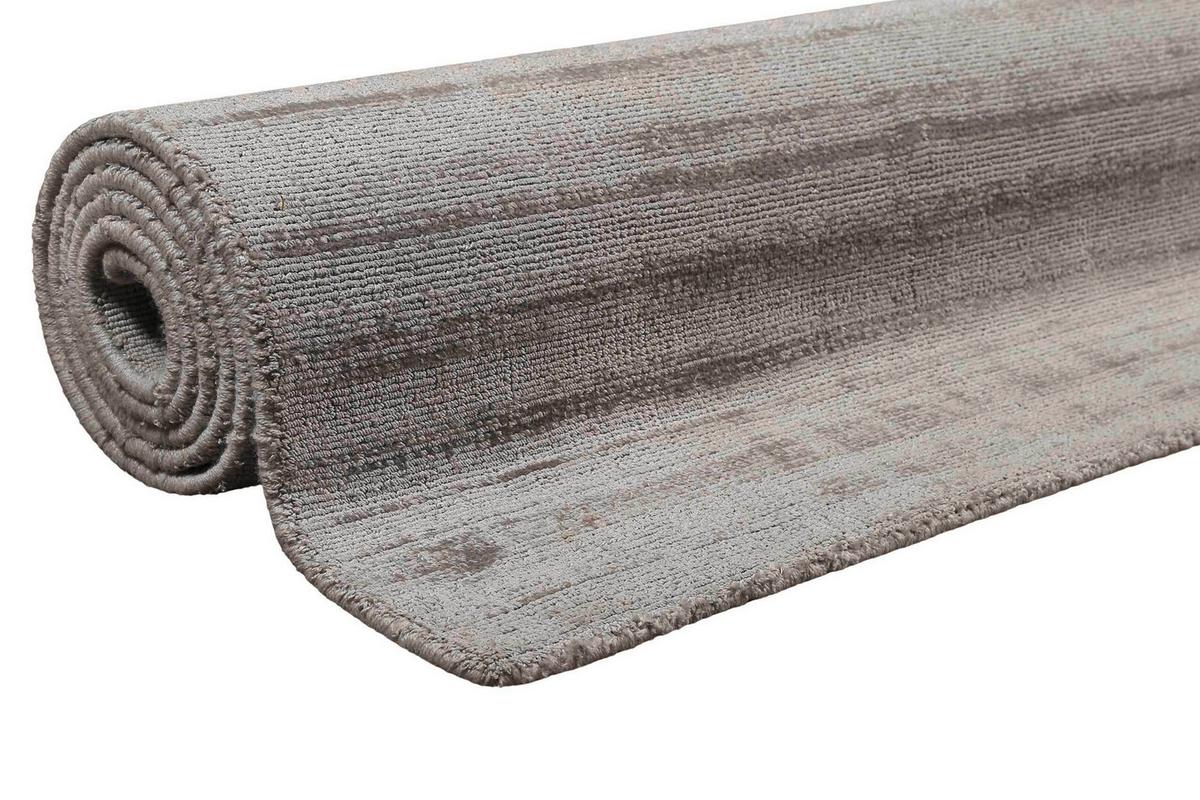 Flachwebteppich, 70x140 cm Gil - Hellgrau, Design, Textil (70/140cm) - Esprit