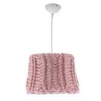 Kinderhängeleuchte 4938/sr - Pink, Trend, Textil (35/100cm)