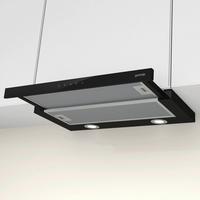 Flachschirmhaube Th64e3bg Schwarz B: 60 Cm, Led - Schwarz, Basics (60/17/30,6cm)