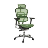 Drehstuhl Ergohuman I - Silberfarben/Schwarz, Basics, Kunststoff/Textil (69/119-144/65cm) - MID.YOU