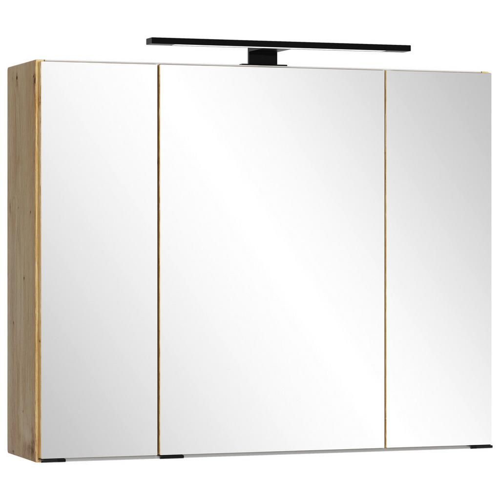SPIEGELSCHRANK Sevilla Eiche Artisan Dekor