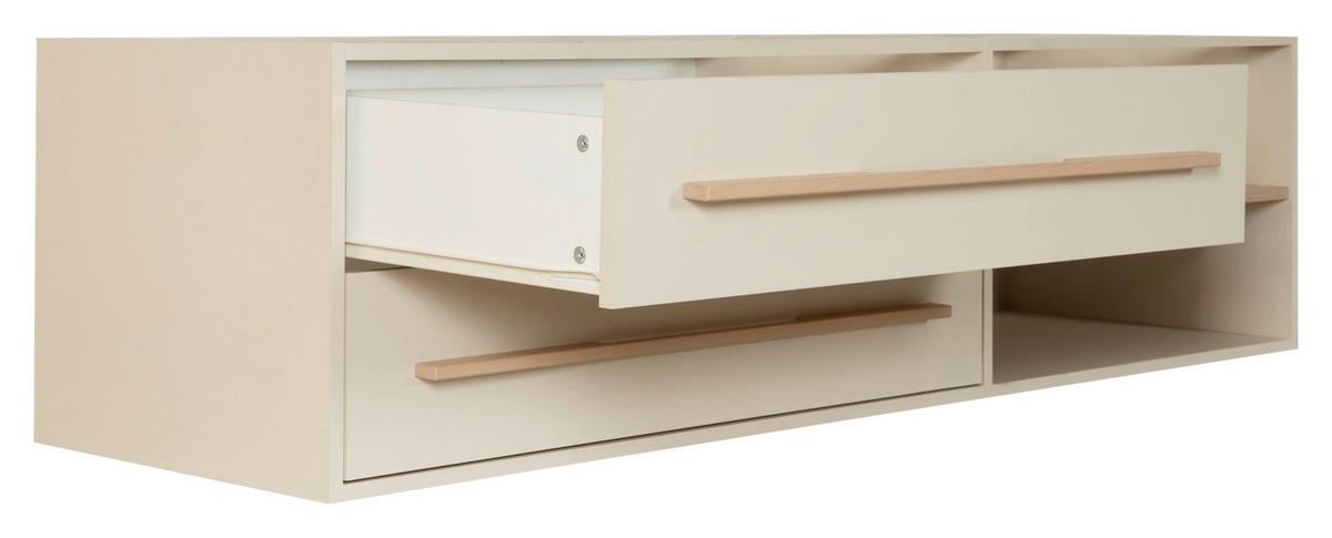 Unterbettkommode Flexi Grow Holzdekor Kashmir  B: 170 Cm - Kaschmir, KONVENTIONELL, Holz/Holzwerkstoff (170/43/49cm) - Roba